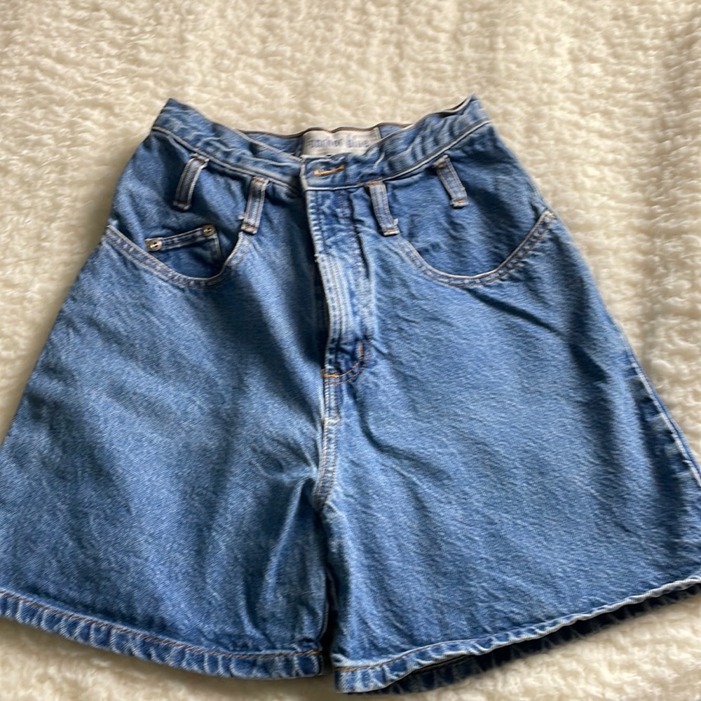 Anchor Blue Denim Shorts in Blue - Size 3